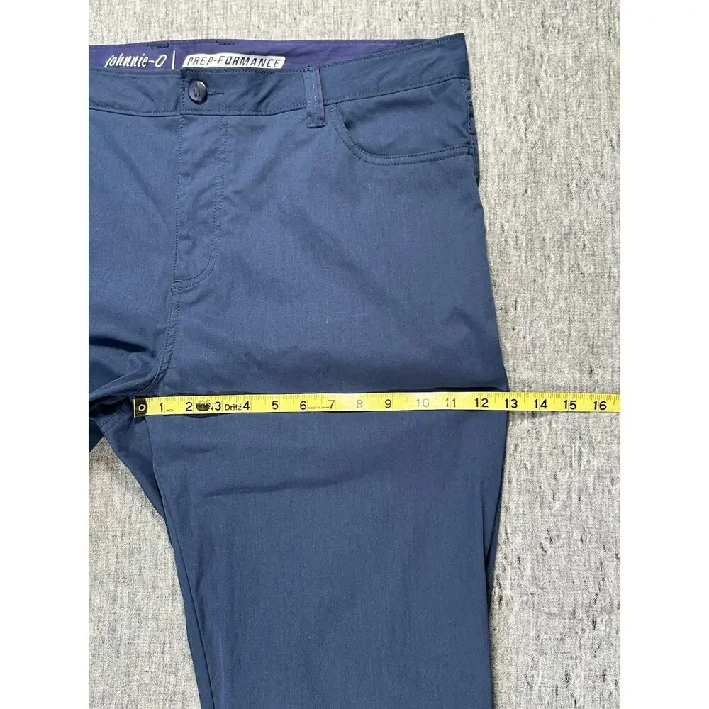 Johnnie O Marin Prep-Formance Pants Mens 40x32 High Tide 5-Pocket Stretch